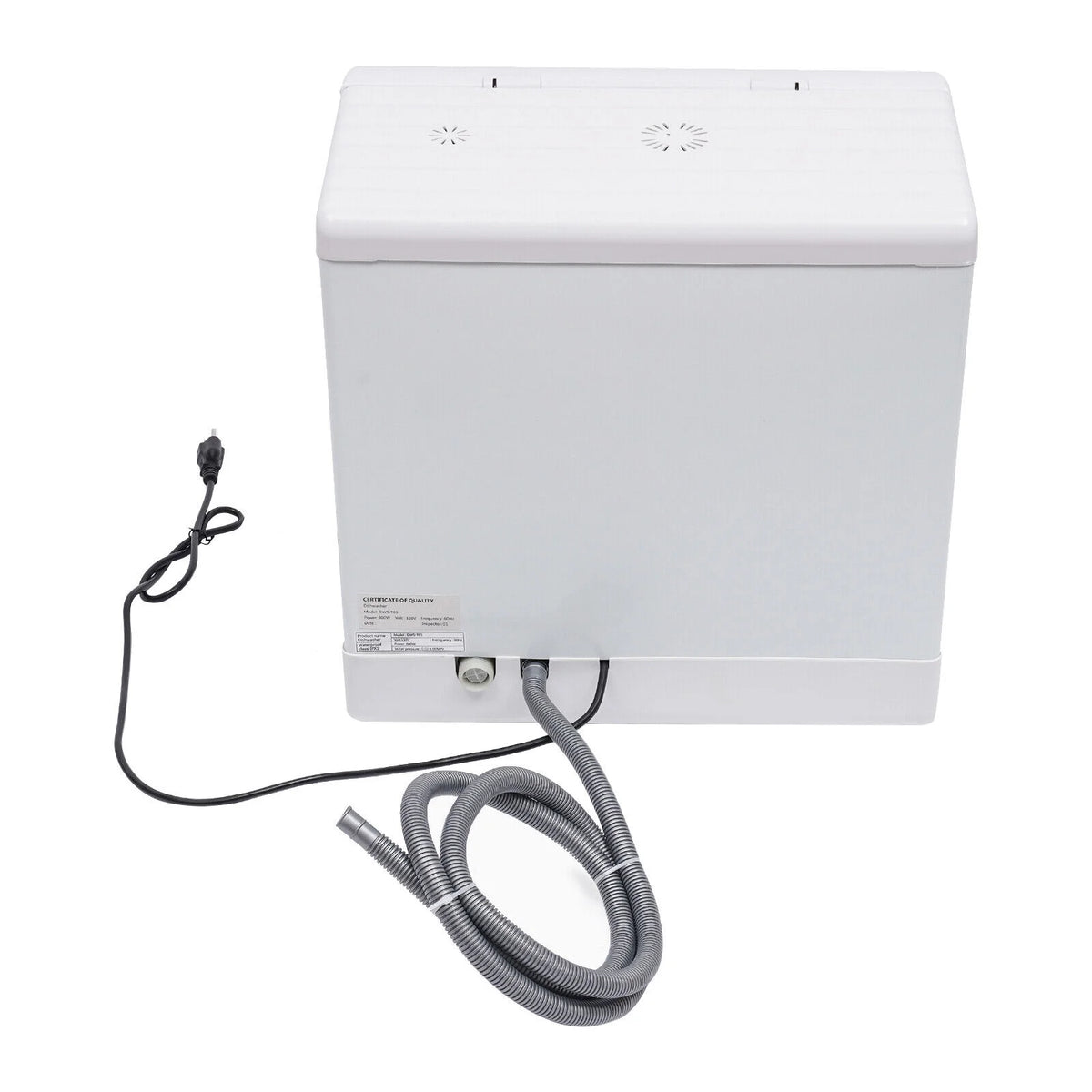Countertop Dishwasher, Portable Countertop Dishwasher, Mini Dishwasher for Small Households, Apartments, Boats, and Campers/ RVS with Limited Space