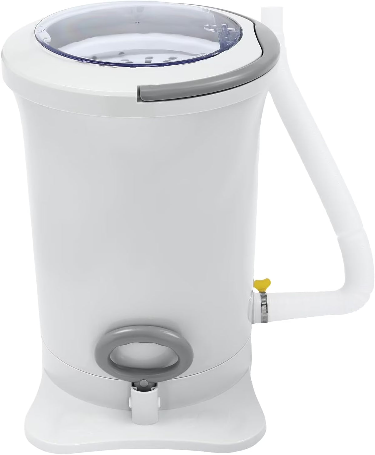 Manual Clothes Dryer Spinner, Portable Non electric Manual Clothes Spinner Laundry Dryer Machines for Camping, Traveling, Hotel, RV, Apartment (Apricot)