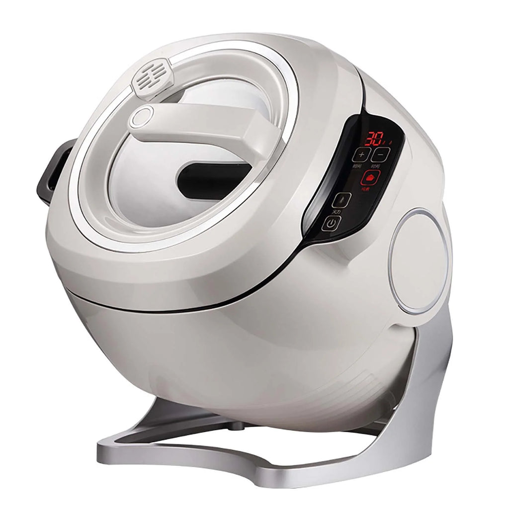 Automatic Cooking Machine Intelligent Rotating Cooking Pot Smart Automatic Stir Fry Machine Drum Type Food Processor Rice Cooker Kitchen's Seret Weapon For Stir Frying Stewing Cooking