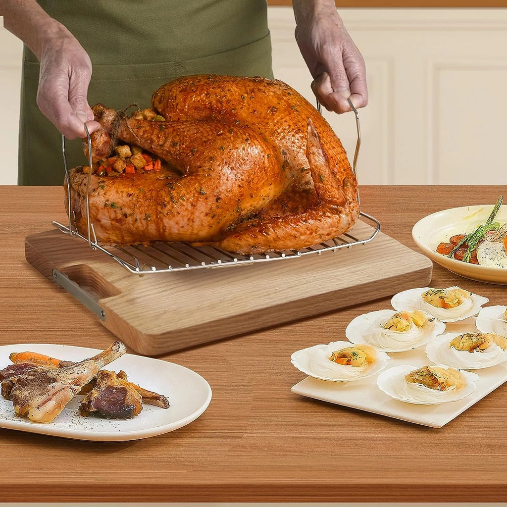 20 Quart Electric Roaster Oven, Turkey Roaster Electric, Roaster Oven Buffet, Selfbasting Lid, Removable Pan, Full-Range Temperature Control Cool-Touch Handles, Turkey Roaster, Black