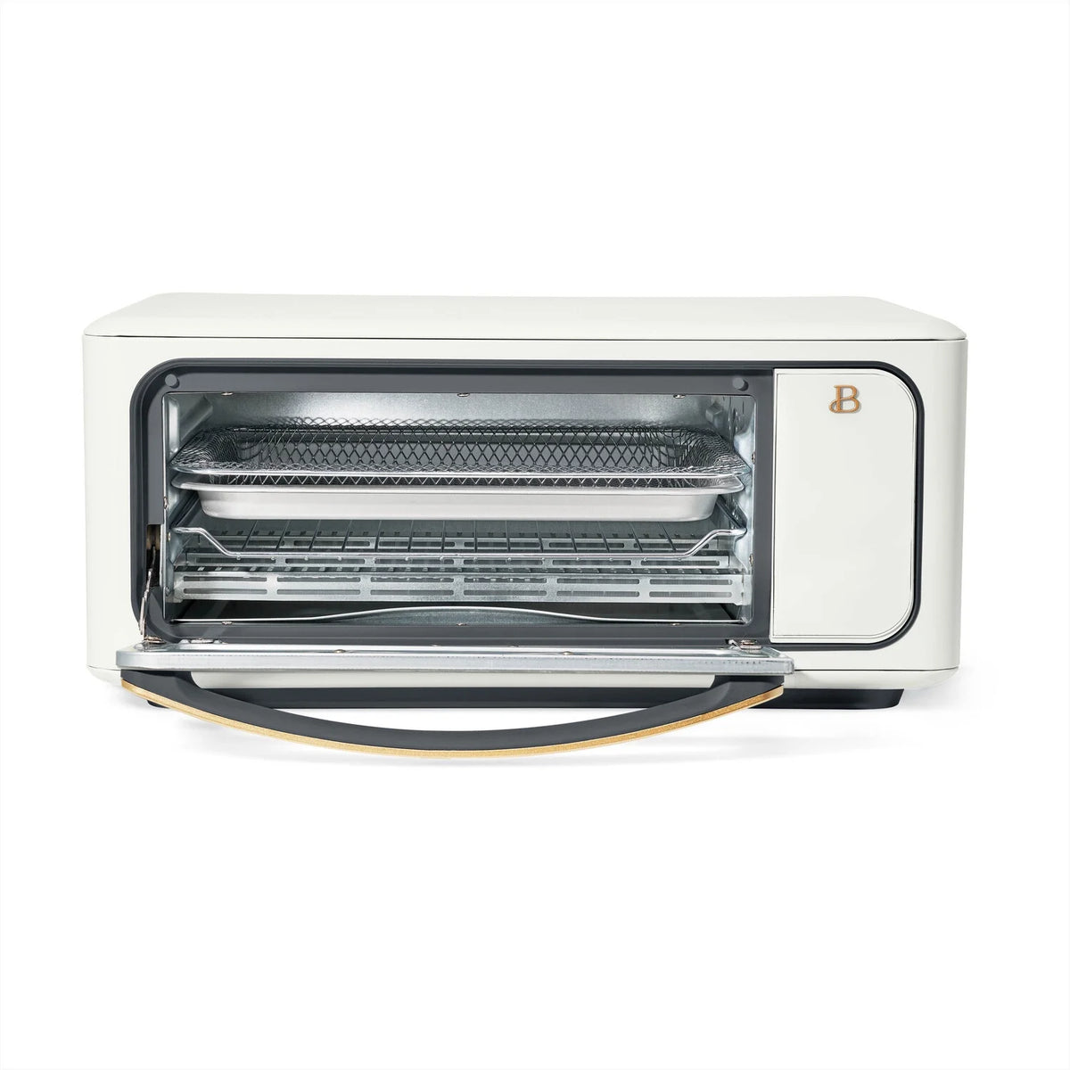 Beautiful Infrared Air Fryer Toaster Oven, 9-Slice, 1800 W, White Icing by Drew Barrymore