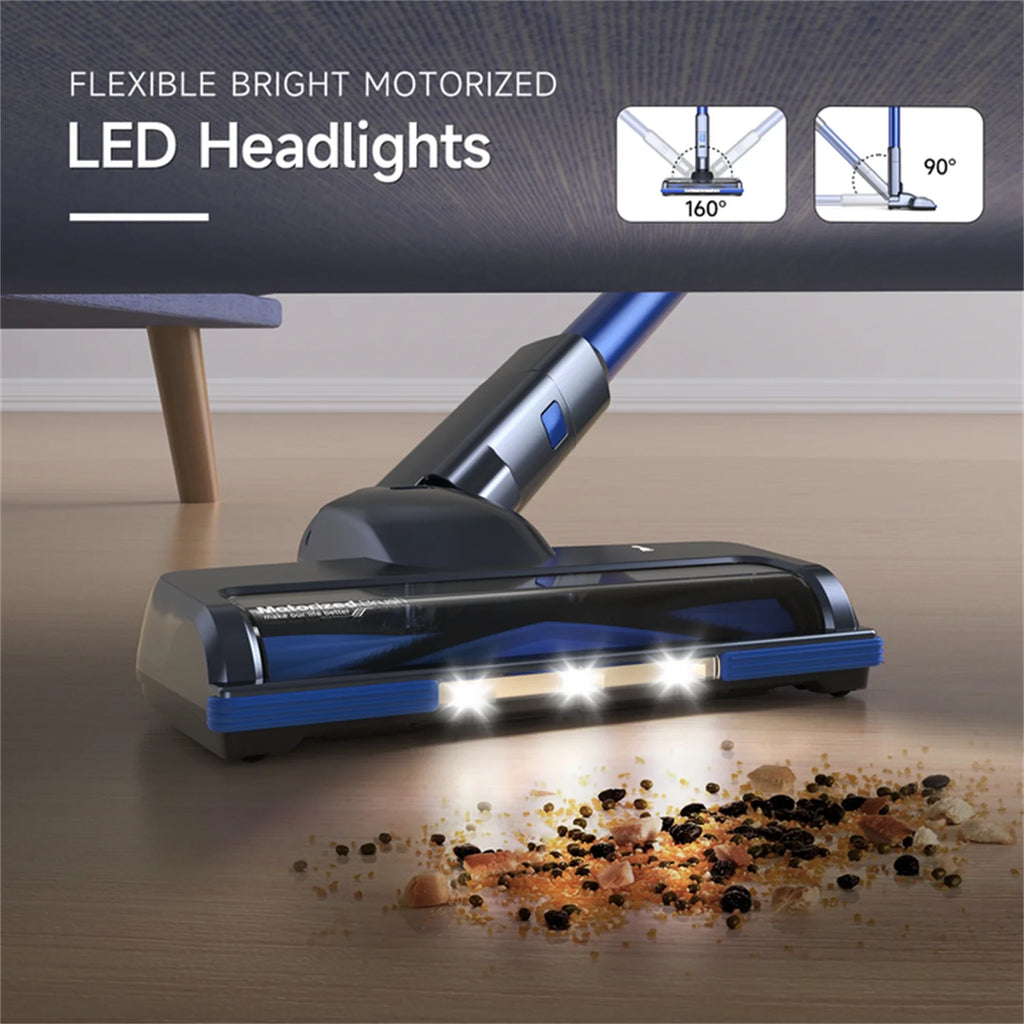 Lubluelu Free-Standing Vacuum Cleaner 25KPa,Powerful Lightweight Cordless 6 in 1 Stick Vacuum Cleaner for Carpet Floor Pet Hair Home