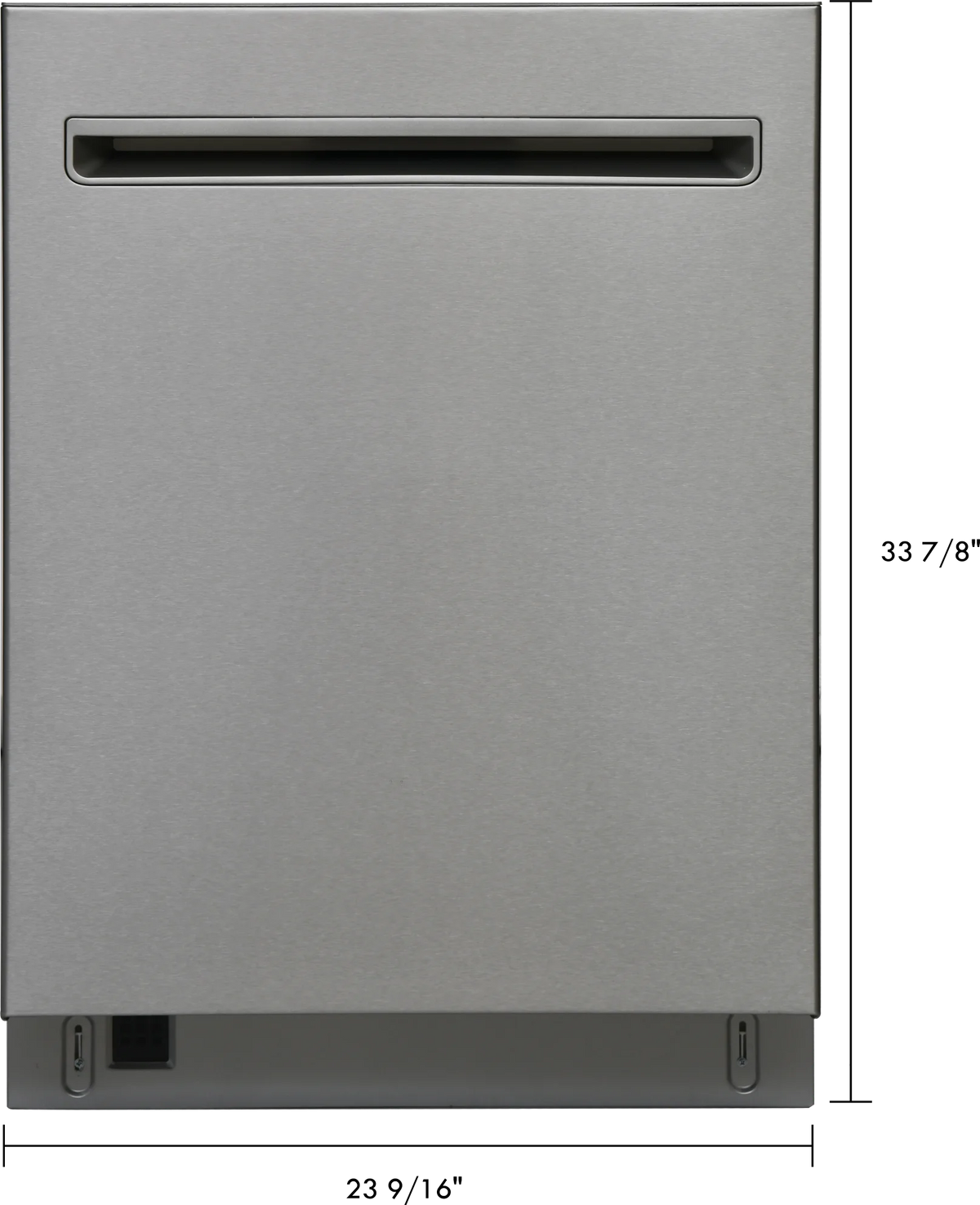 Kenmore 24�?Built-In-Dishwasher w/ 3rd Rack & Turbo Dry with Pocket Handle-SS