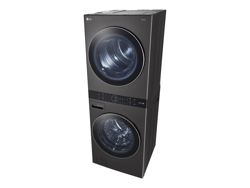 LG WashTower? 4.5 cu ft High-Efficiency Front Load Washer & 7.4 cu ft Gas Dryer Set, White