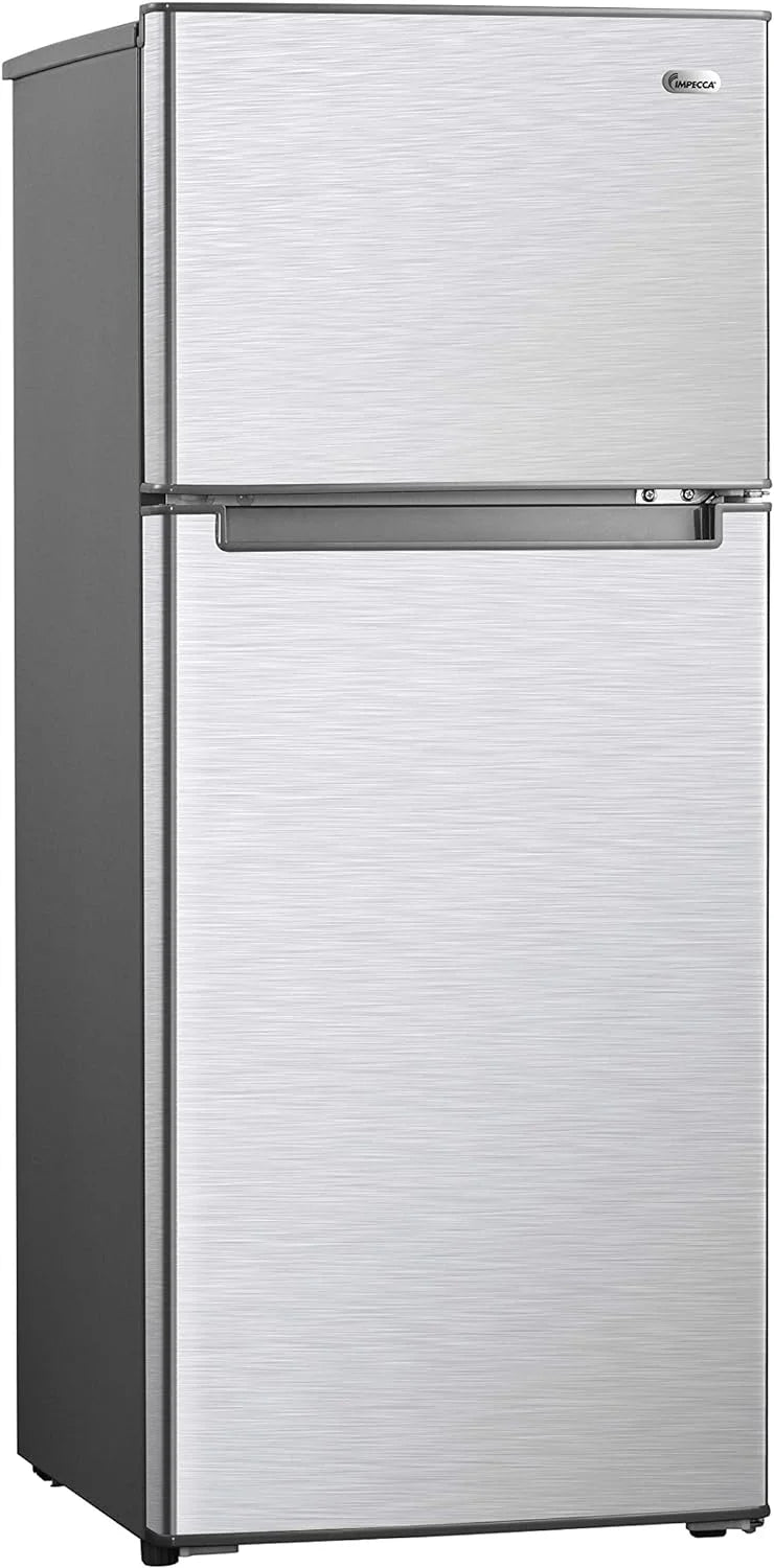 2-Gig RC-2450SLG 4.5 cu. ft. Compact Mini Refrigerator with Top Mount Freezer