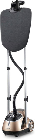SALAV? GS44-DJ GOLD 1500W Garment Steamer Built in Ironing Board, Gold & Black