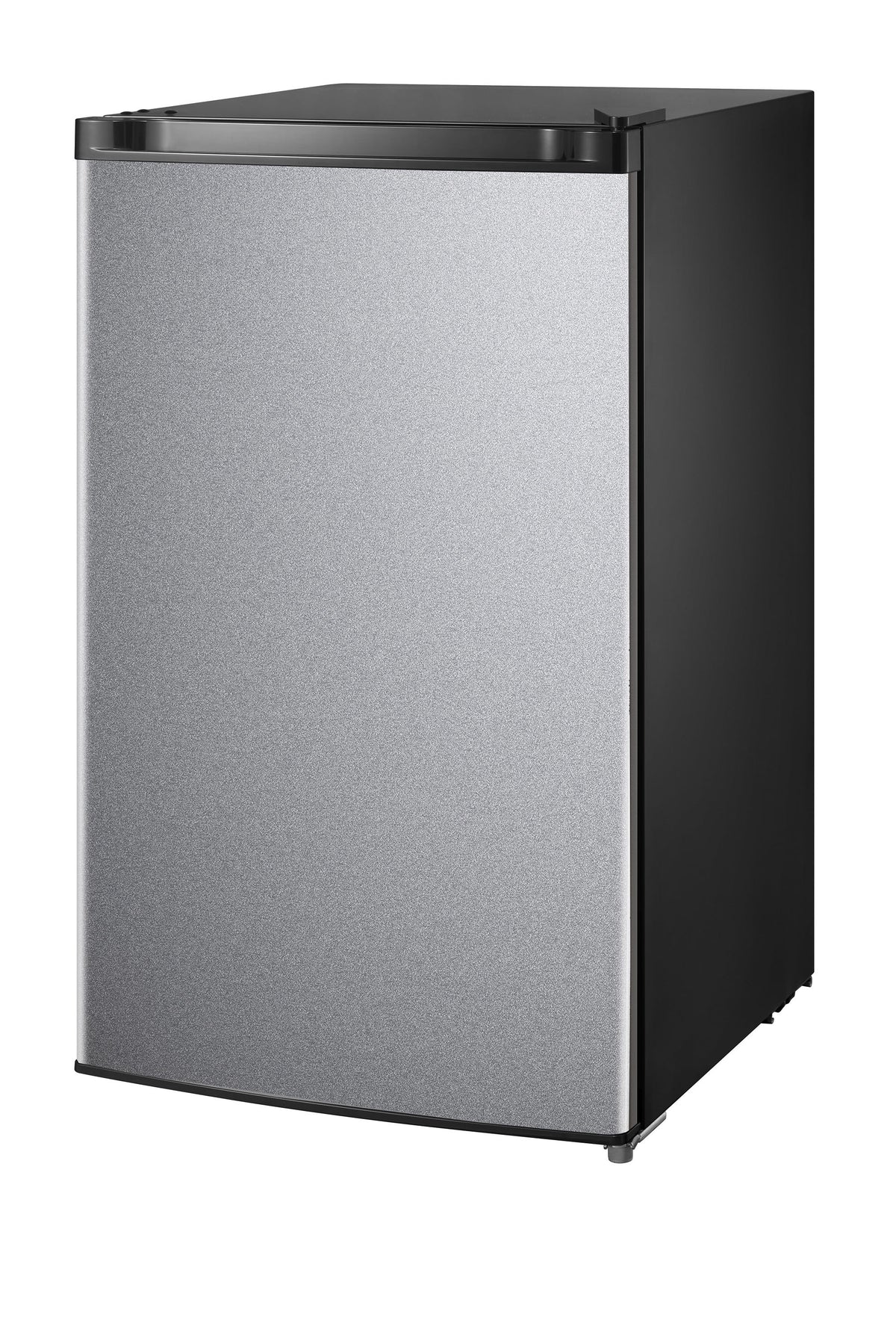 Mainstays 4. 4 Cu. ft. Single Door Mini Refrigerator, Stainless Steel Look