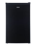 Galanz 4.3 Cu ft Single Door Mini Fridge, Stainless Steel Look, New, Width 19.12"
