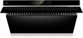 FOTILE JQG9001 Slant Vent Series 36" 850 CFM Under Cabinet or Wall Mount Range Hood with 2 LED lights and Touchscreen in Onyx Black Tempered Glass