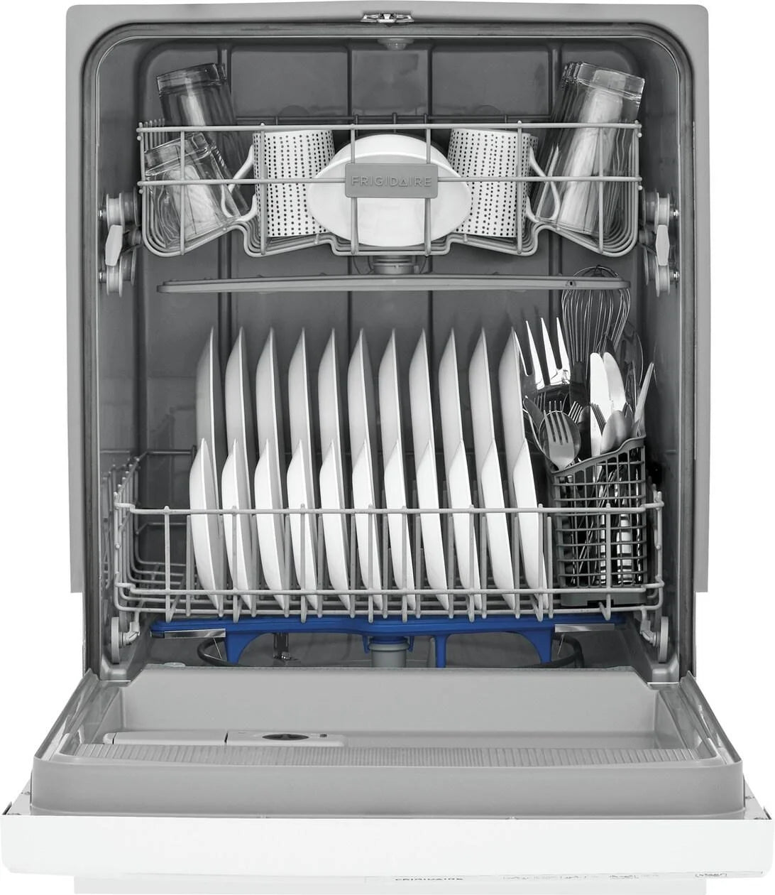 Frigidaire FFCD2413UW 24" Built-In Dishwasher, Front Control, White