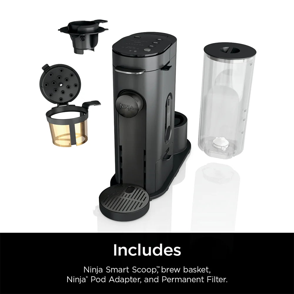 Ninja Single-Serve Pods & Grounds Hot and Iced Coffee Brewer with Rapid Cold Brew