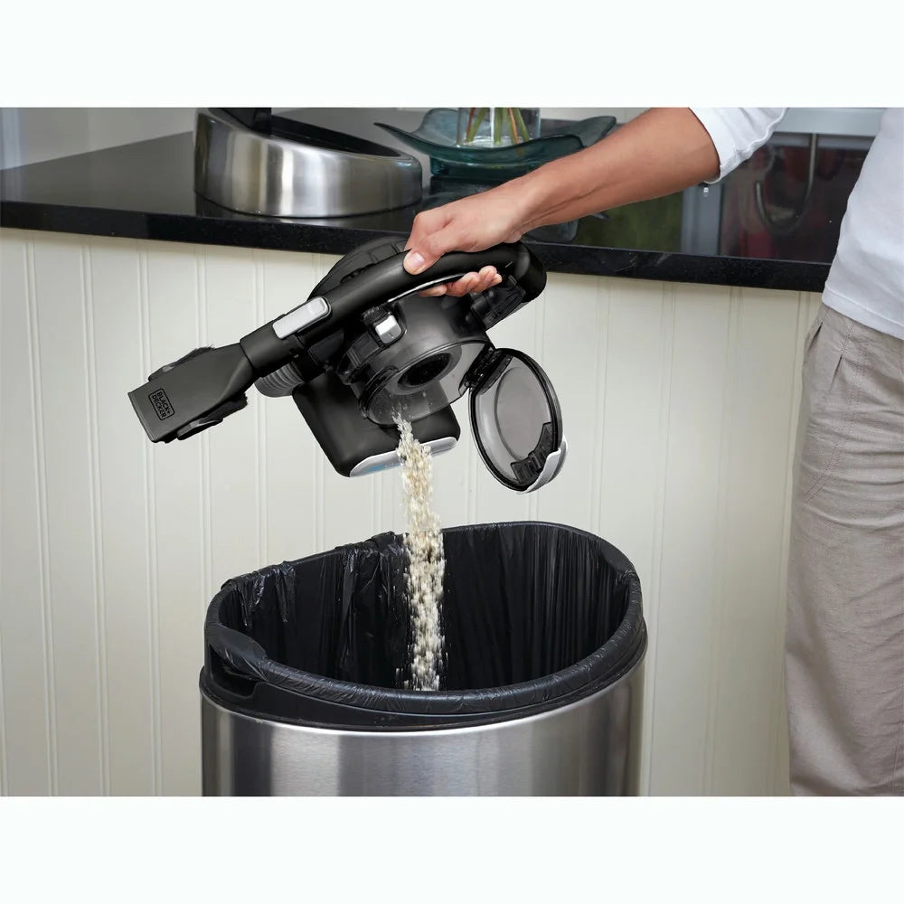 BLACK+DECKER DUSTBUSTER 20V MAX* Flex Cordless Stick Vacuum with Floor Head and Pet Hair Brush, (BDH2020FLFH)