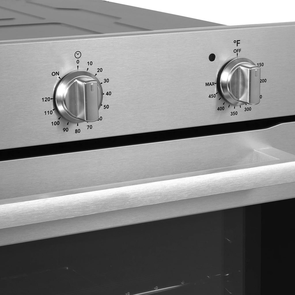 24 in. Century Collection 3.25 cu. ft. Electric Wall Oven, Convection, 7 Functions, Knob Controls in Stainless Steel