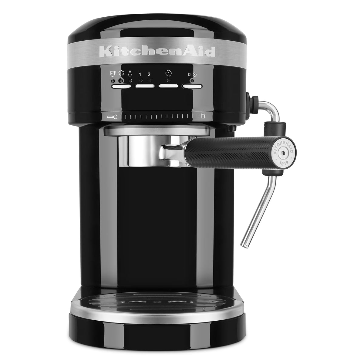 KitchenAid Metal Semi-Automatic Espresso Machine, Empire Red, KES6503