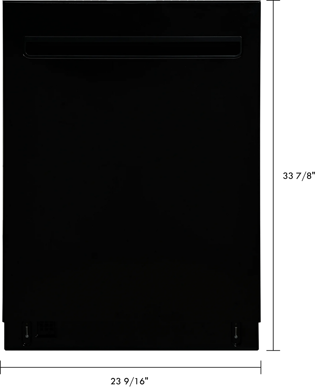 Kenmore 02214639 24" Built-in Stainless Steel Tub Dishwasher, Removeable 3rd Rack, SmartWash, Black