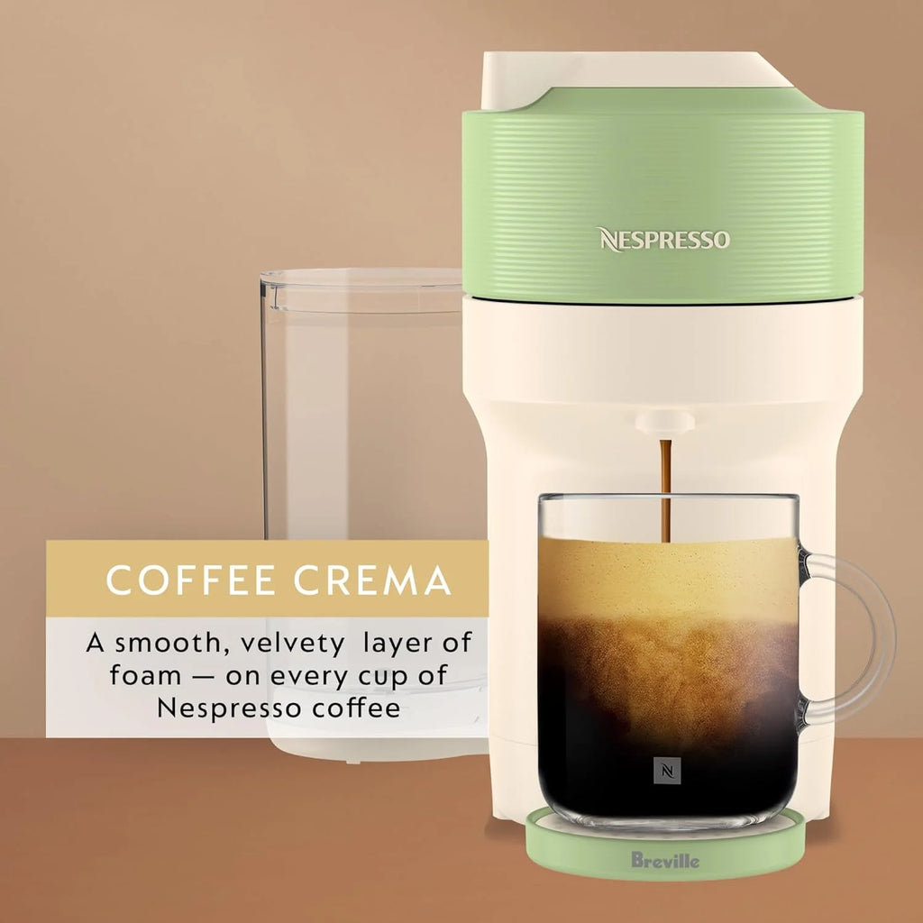 Nespresso Vertuo Pop+ Coffee and Espresso Maker by Breville, Aqua Mint