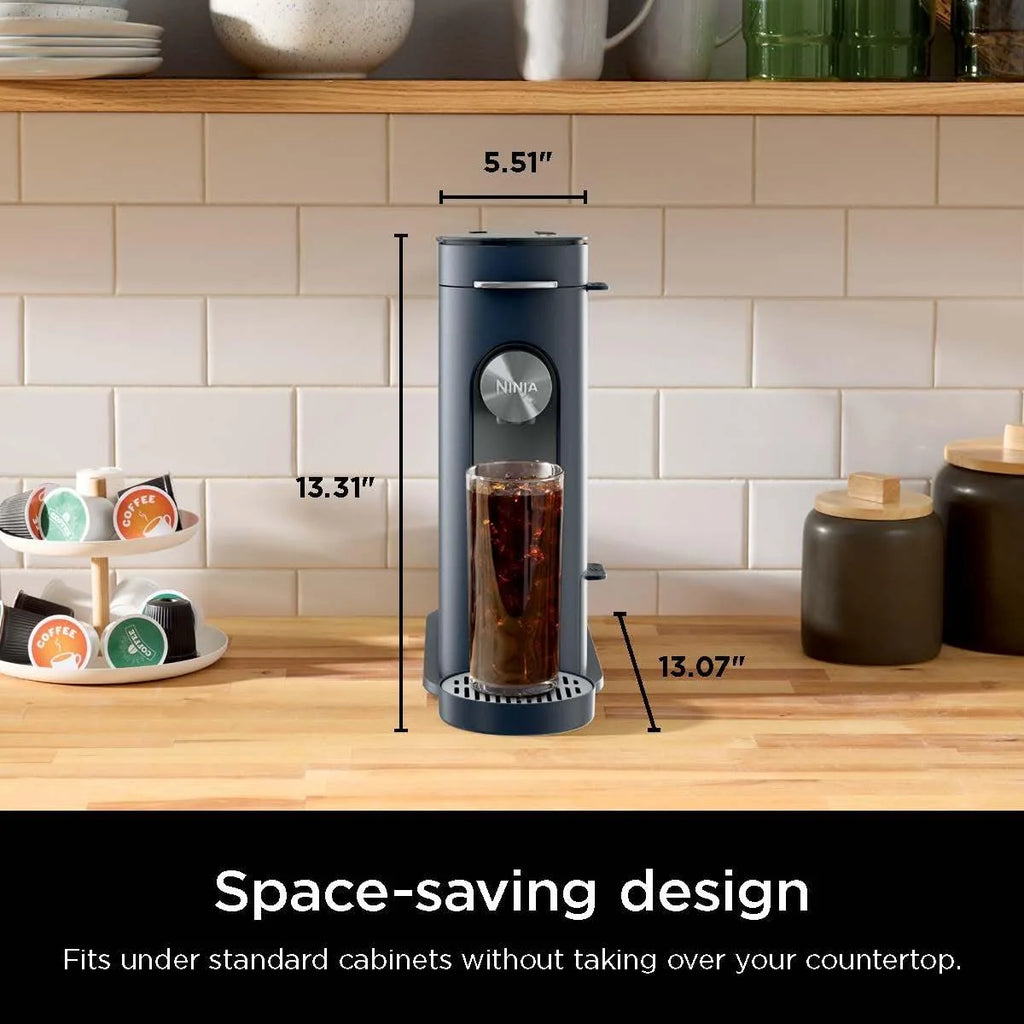 Single-cup Coffee Maker, Brewing Ground Coffee, Compact Design, Iced Coffee Maker