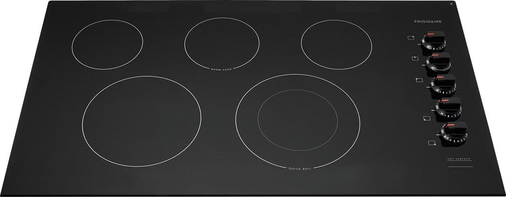 Frigidaire Ffec3625u 37" Wide 5 Burner Electric Cooktop - Black