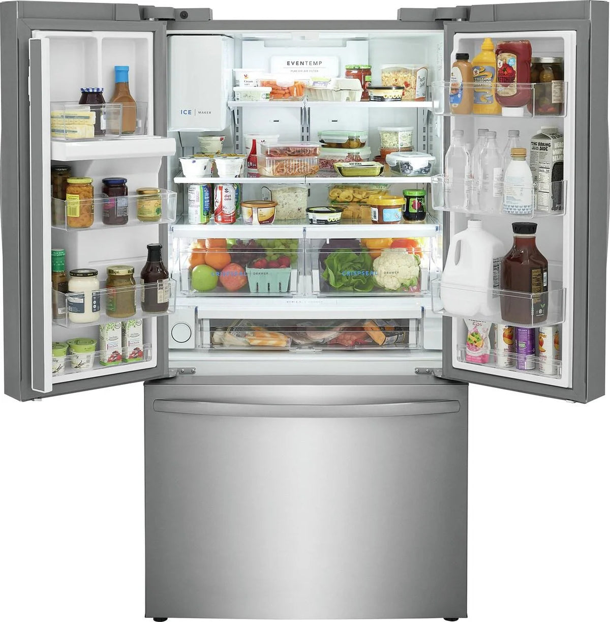Frigidaire FRFC2323AS 36" Wide 23 Cu. Ft. Energy Star Certified French Door Refrigerator, Stainless Steel