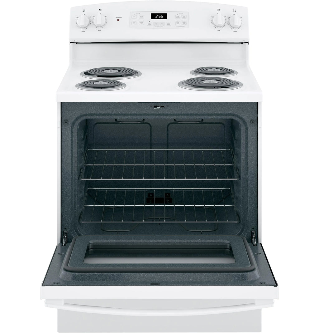 GE® 30" Free-Standing Self-Clean Electric Range