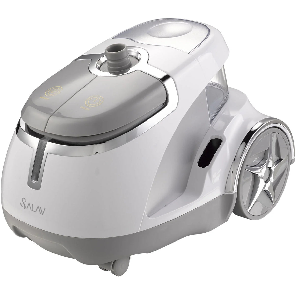 SALAV? GS45-DJ Professional Series Dual Bar Garment Steamer with Foot Pedals, Silver
