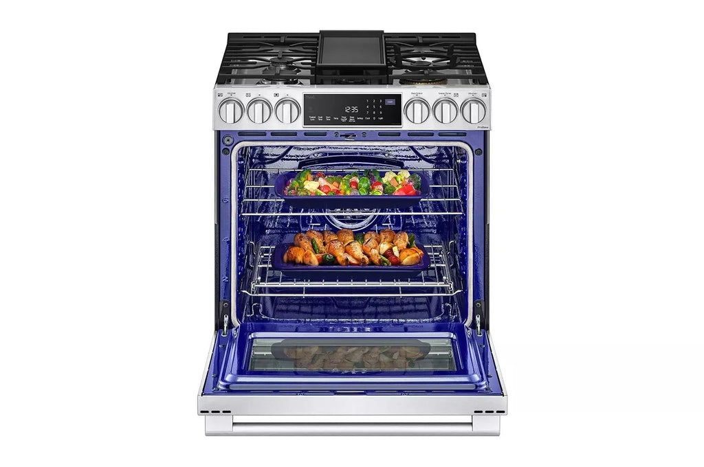 LG LSDS6338F slide in gas range
