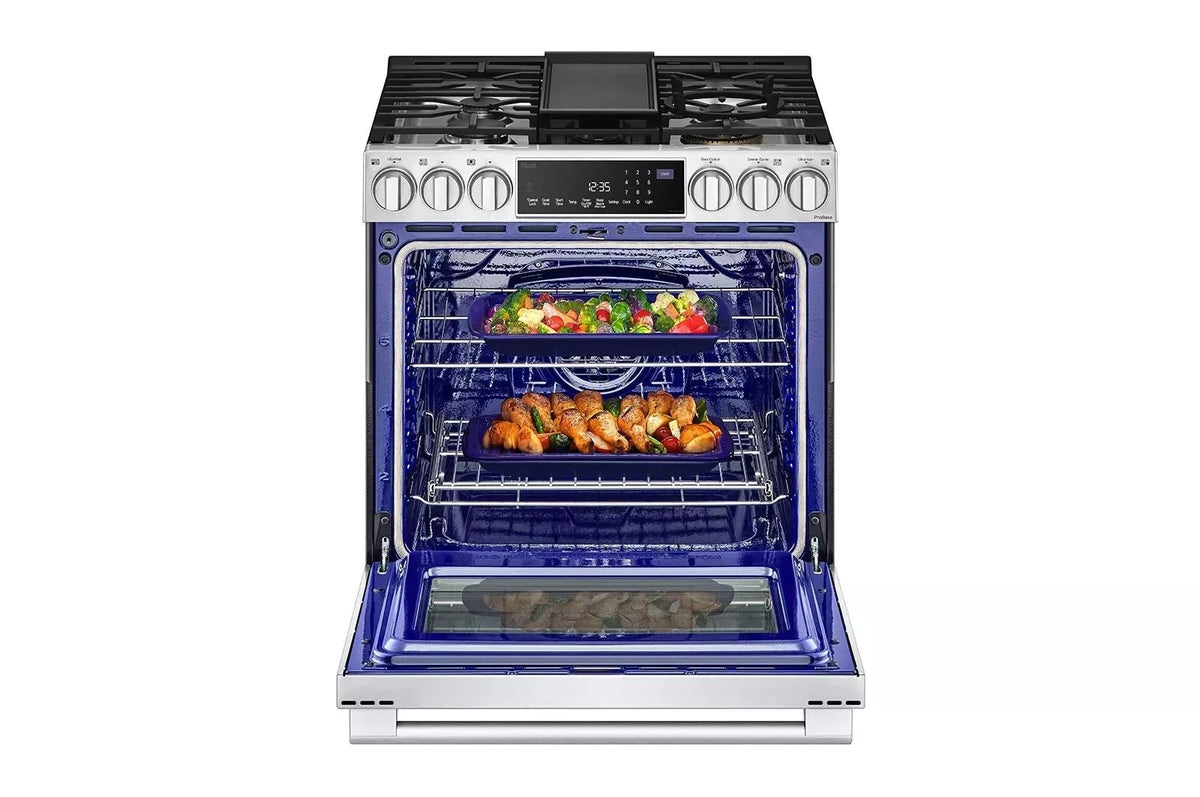 LG LSDS6338F slide in gas range