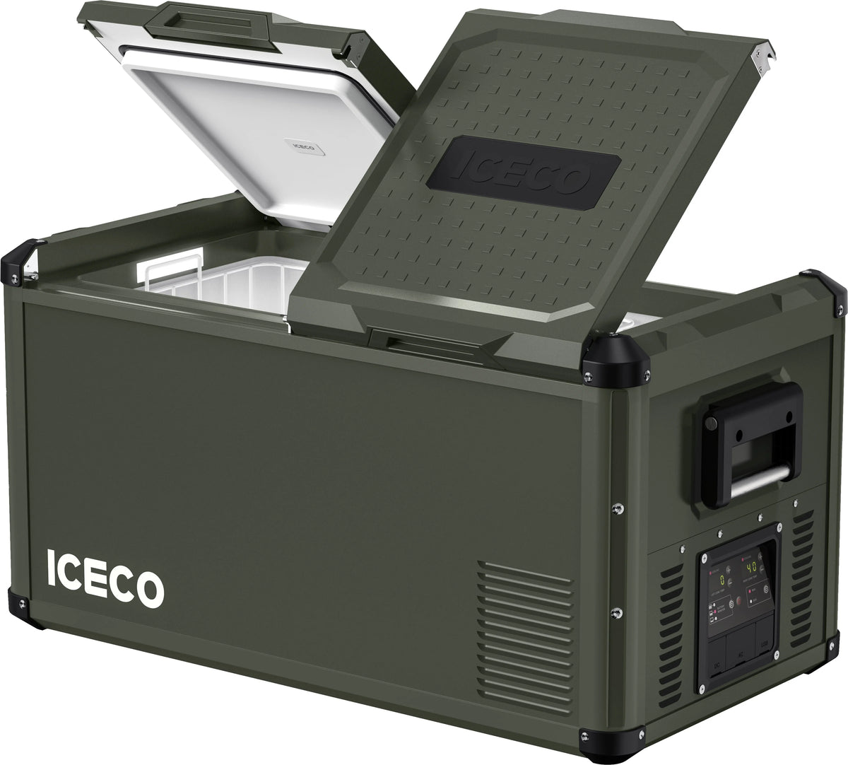 VL75 Pro Dual Zone 79QT Portable Cooler Olive