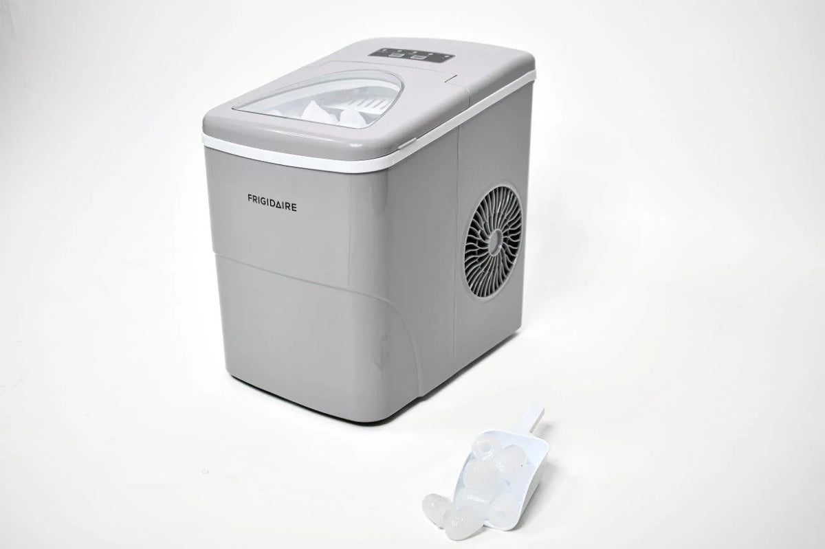 Frigidaire 26lbs. Portable Countertop Ice Maker (Bullet Ice)- Silver