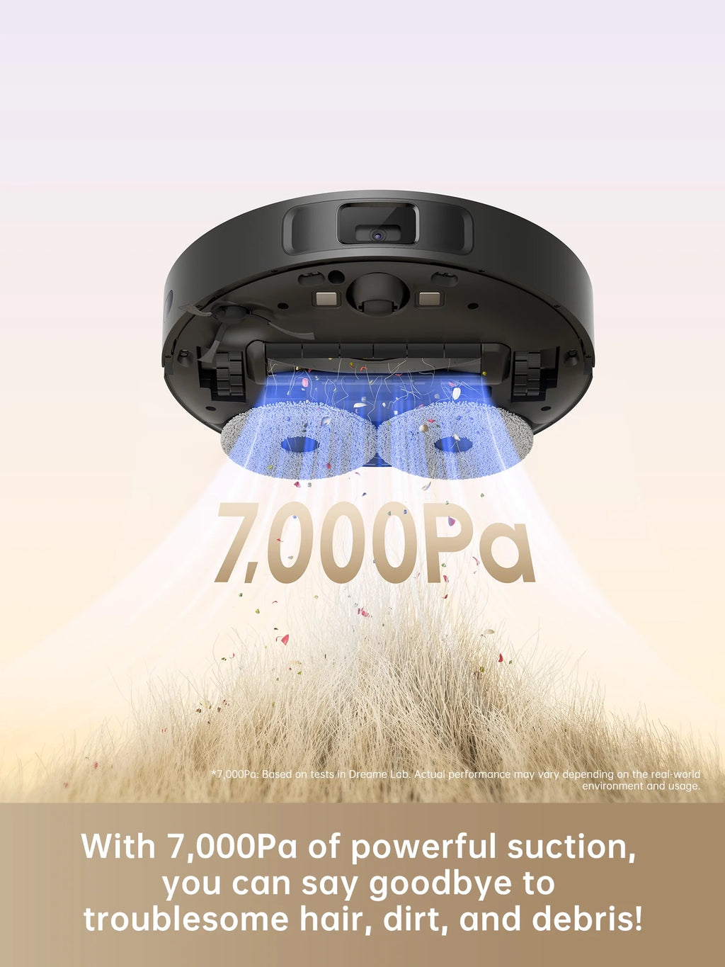 Dreame D10s Pro Robot Vacuum and Mop, Wi-Fi Compatible, Powerful Suction