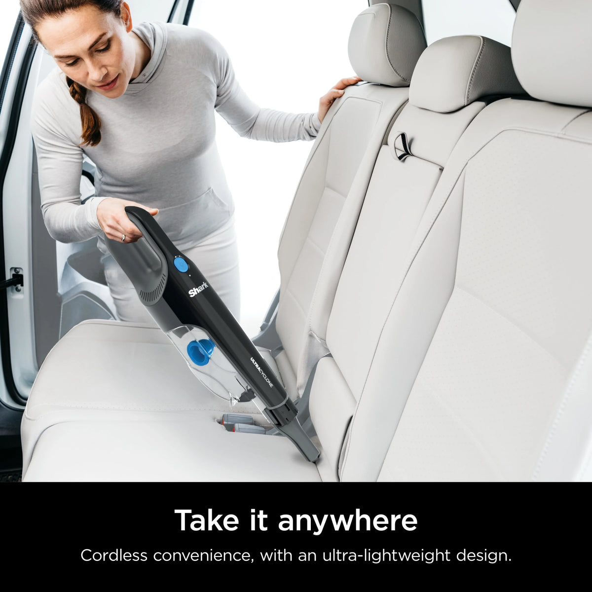 Shark UltraCyclone Cordless Handheld Vacuum, Pet-Friendly, Multi-Surface, Lightweight, with Cleaning Tools, CH950WM Black & Blue