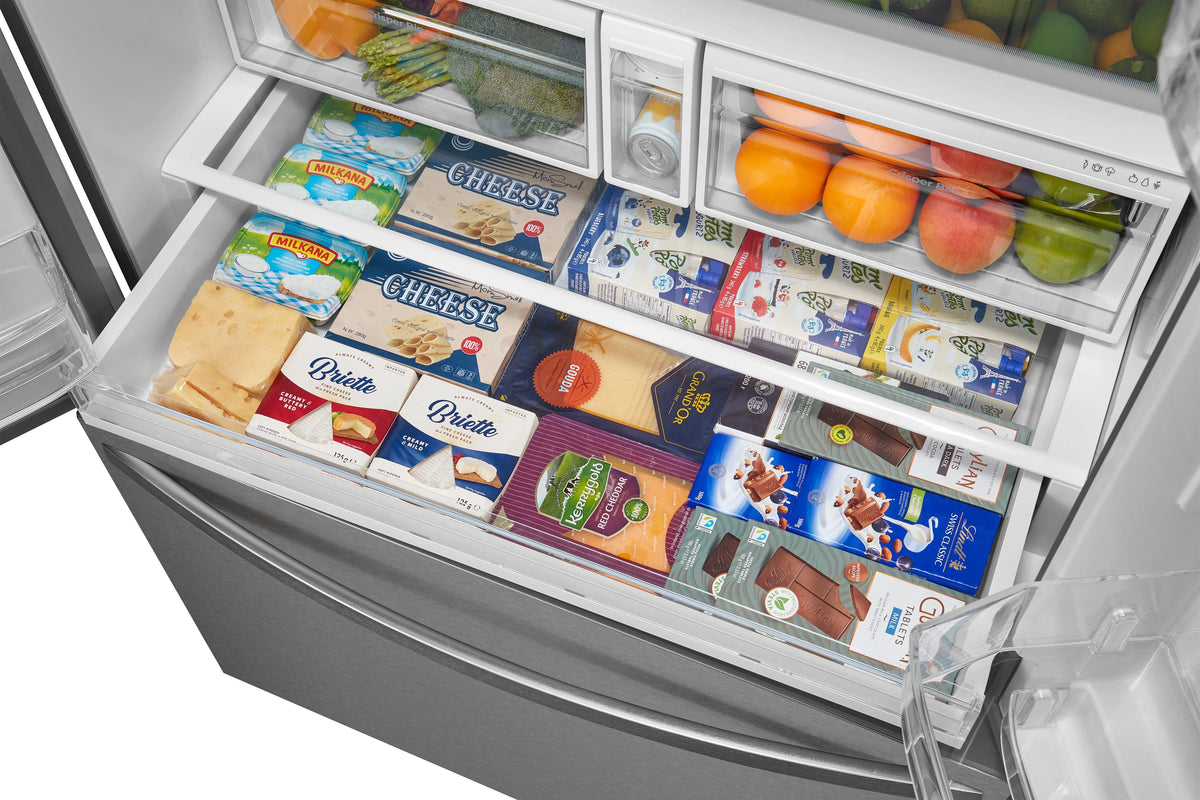 Kenmore 28.6 cu. ft. French Door Refrigerator with Dual Evaporator Cooling, Fingerprint-Resistant Stainless Steel, Adjustable Shelving and Ice/Water Dispenser