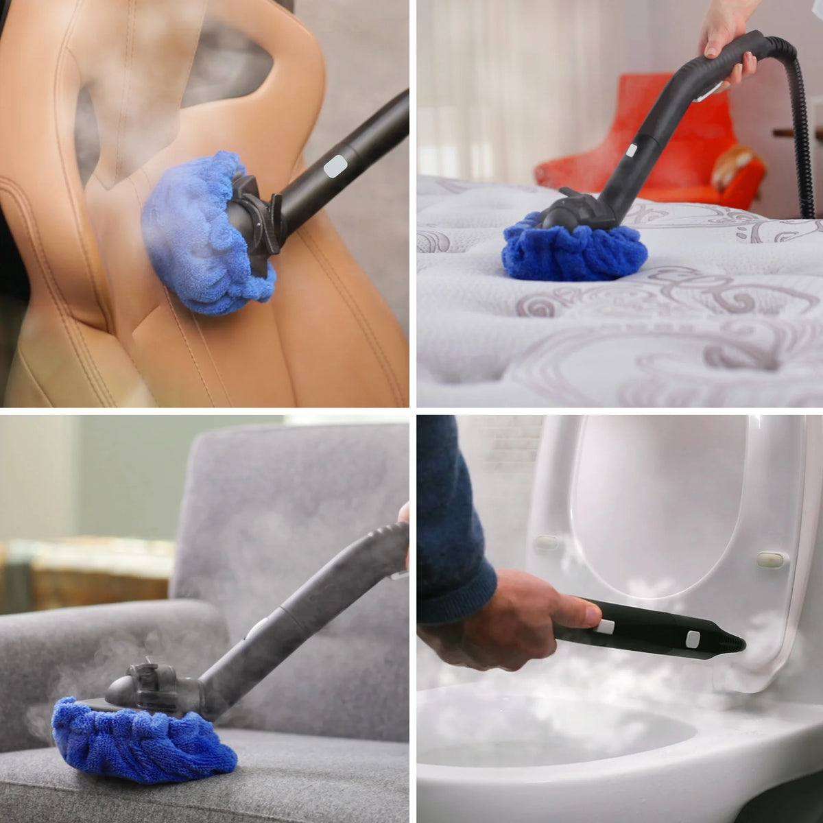 Dupray Neat Steam Cleaner a?? Powerful, Chemical-Free Cleaning for Floors, Cars, Tiles, Upholstery, Kitchen Appliances, Grout, and More, Kills 99.9% of Bacteria and Viruses