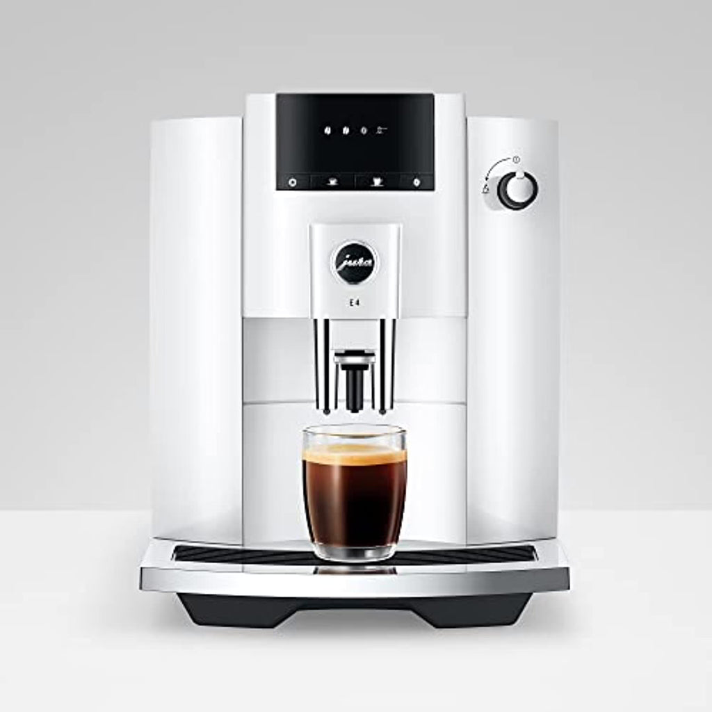 Jura E4 Automatic Coffee Machine (Piano Black)