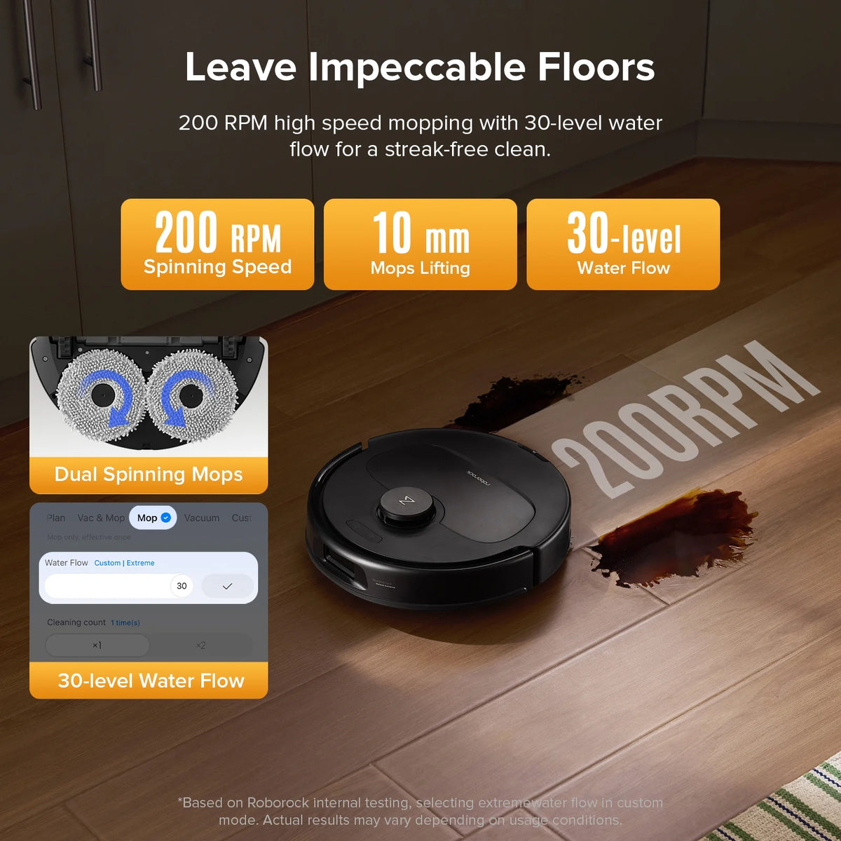 Roborock Qrevo Series Robot Vacuum and Mop, 10,000Pa Powerful Suction (QV 35S), Self Emptying & Refilling, Self Mop Washing & Air Drying