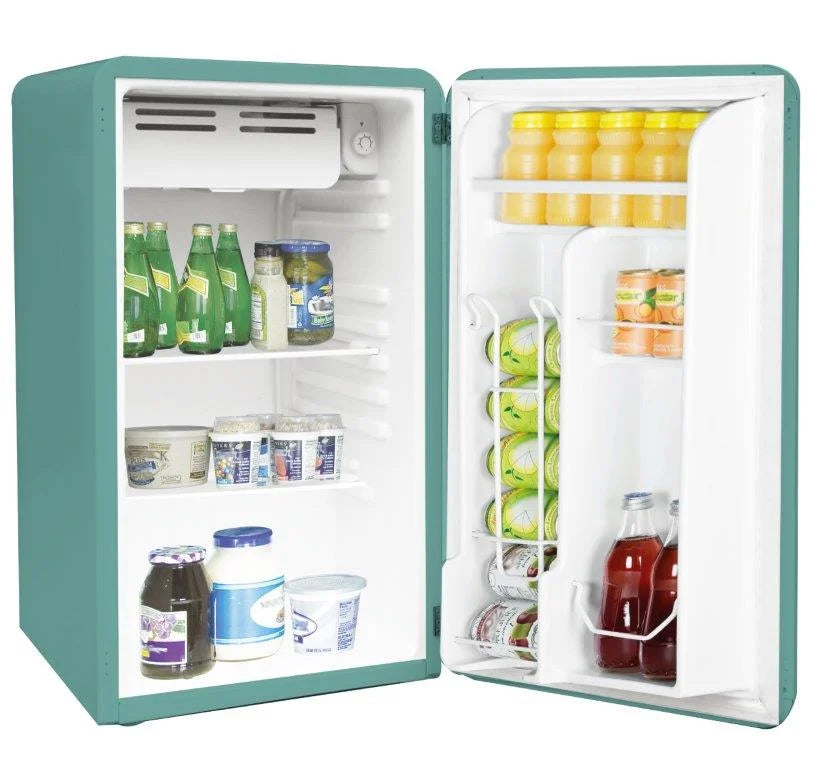 Frigidaire 3.2 Cu. ft. Single Door Retro Compact Refrigerator EFR372, Blue