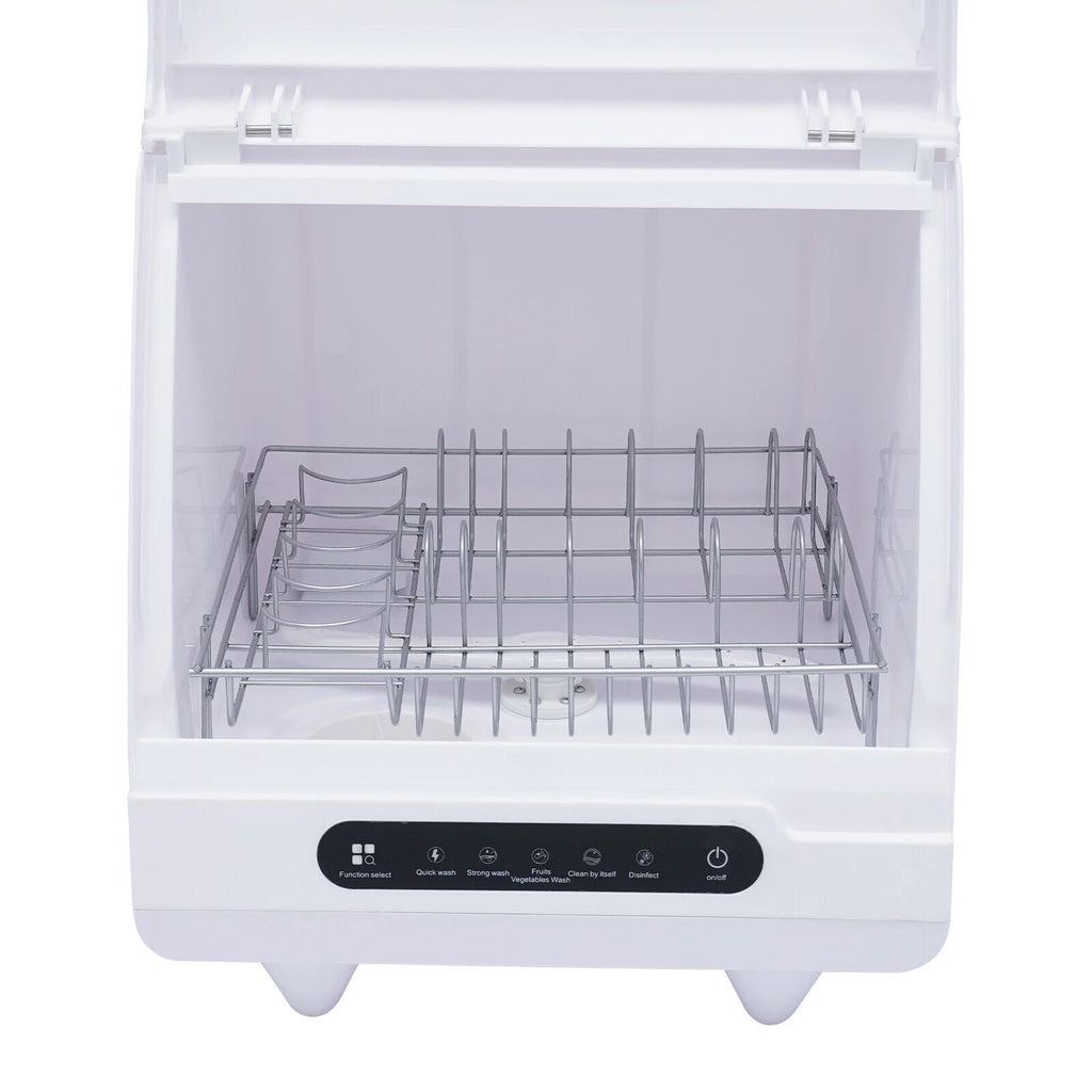Miumaeov Compact Mini Dishwasher with Full Panel Control, 50 dB