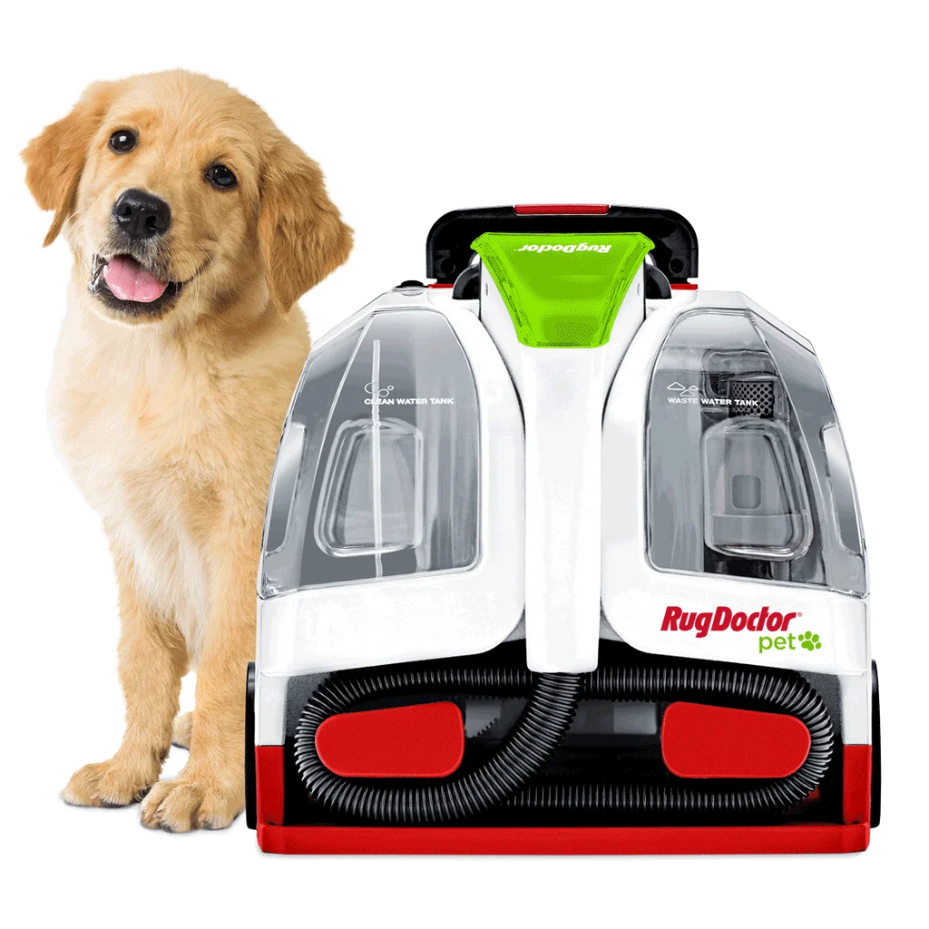 Rug Doctor Pet Portable Spot Cleaner, 2X Suction Power*, Lightweight Pet Carpet Cleaner Machine, Pro-Grade Power Removes Stains & Odors from Rugs, Carpets And Upholstery