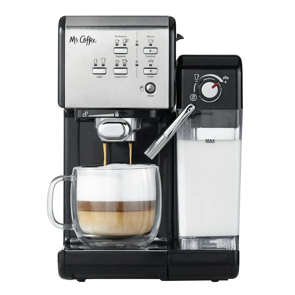 Mr. Coffee? One-Touch CoffeeHouse Espresso and Cappuccino Machine