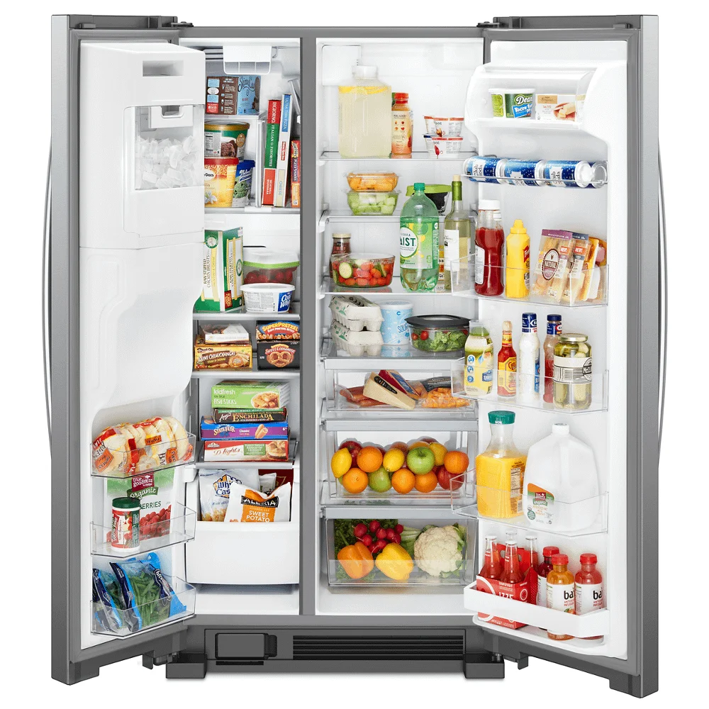 WHIRLPOOL WRS555SIHZ side by side freestanding refrigerator