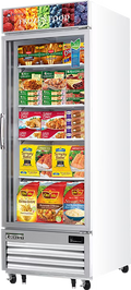 Everest Refrigeration EMGF23 Reach-in Merchandising Freezer 1 Glass Door, 115v, NSF - 23 cu. ft.