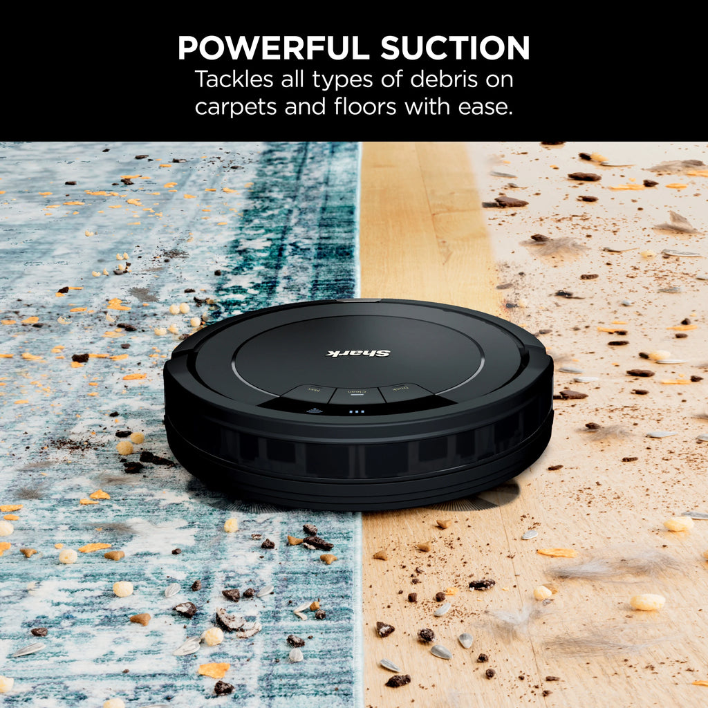 Shark ION Robot Vacuum, Wi-Fi Connected, Black, RV754