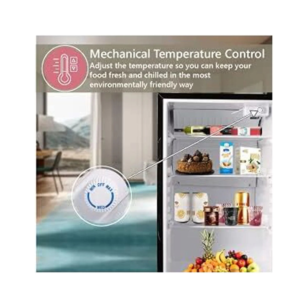 Conserv 2.6 cu.ft. Stainless Compact Refrigerator with Reversible Door