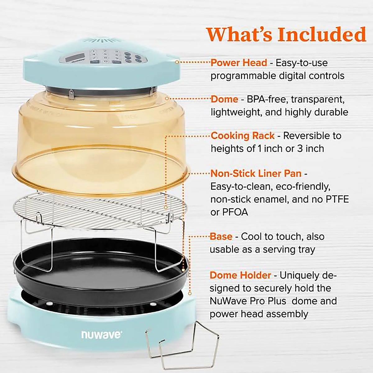 NuWave Pro Plus 2 Air Fryer, Black