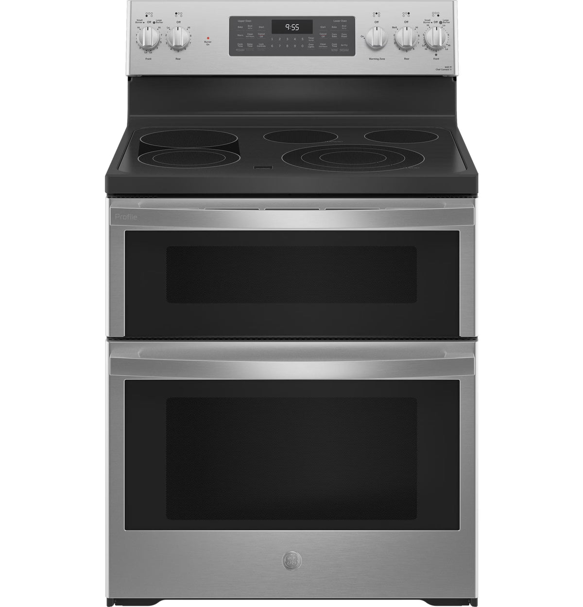 Ge Profile Pb965 30" 6.6 Cu. Ft. Free Standing Electric Double Oven Convection Range -