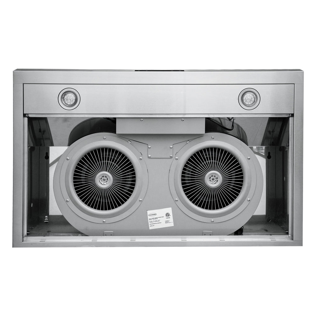 36 in. Under Cabinet Range Hood with Digital Touch Controls in Stainless Steel