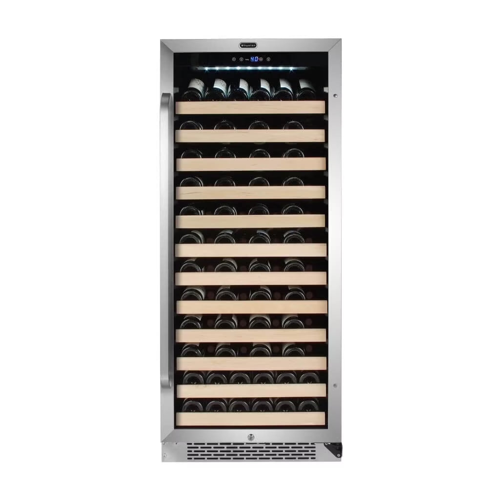 Whynter 24 inch Wine Cooler Refrigerator, 54 Bottle Wine Fridge with Stainless Steel Glass Door