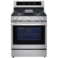 LG 30�� 5.8 cu ft Slide-In Gas Range in Stainless Steel