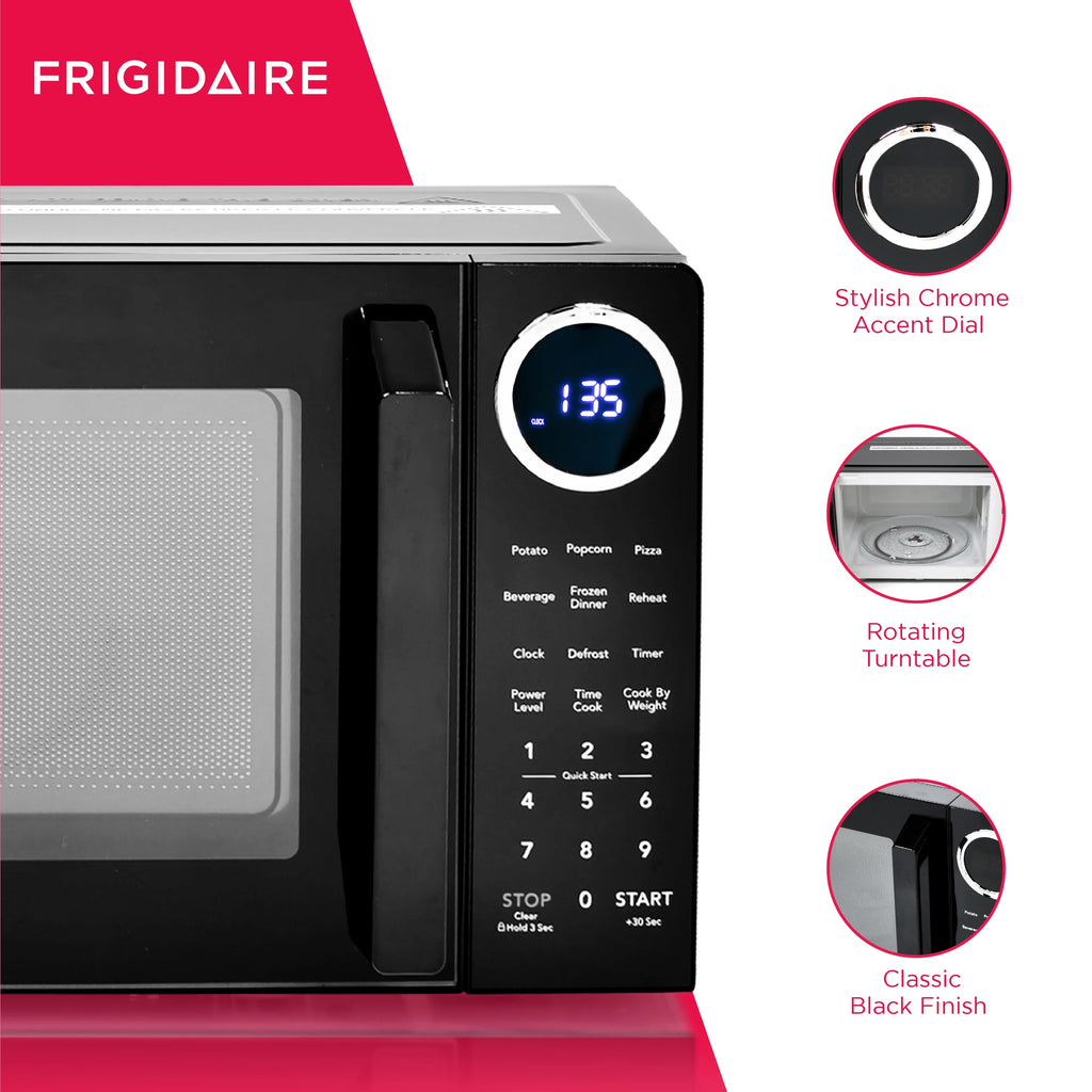 Frigidaire 0.9 cu ft Countertop Microwave Ovens in Black, EMW953