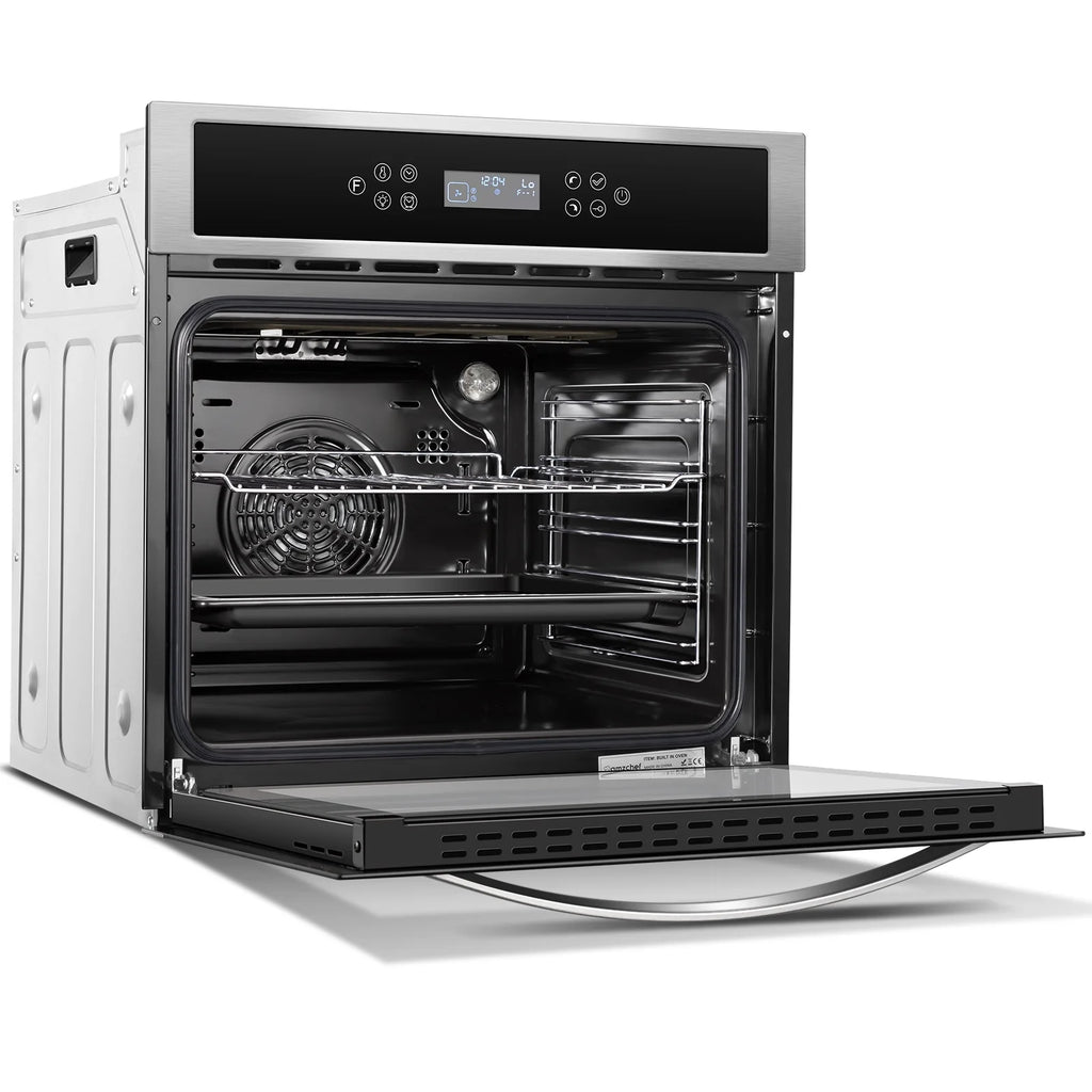 AMZCHEF Single Wall Oven 24" Built-in Electric Ovens